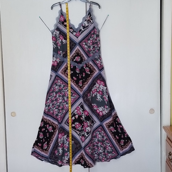 Free people, Stevie Floral Lace Trim Maxi Dress. - Picture 8 of 13